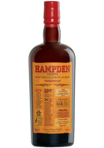 Rum Hampden Estate Jamaica Overproof  0,70 lt.
