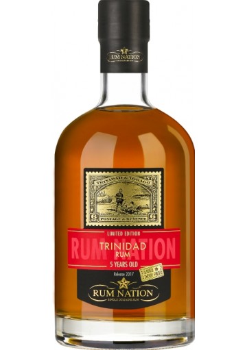 Rum Nation Trinidad 5 Anni Limited Edition  0,70 lt.