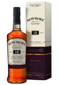 Whisky Bowmore Single Malt 18 anni Deep & Complex  0,70 lt.