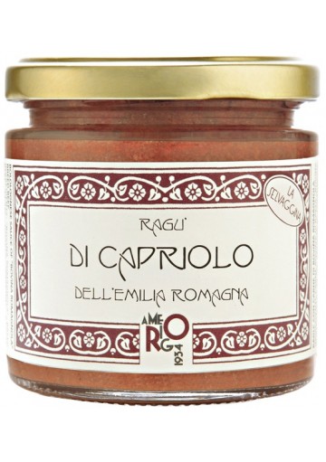 Ragù di Capriolo Dell\' Emilia Romagna Amerigo 200 gr.