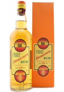 Rum Demerara Green Label Selez. Cadenhead's 10 anni  0,70 lt.