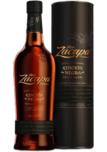 Rum Zacapa Centenario Gran Reserva Edicion Negra Solera 0,70 lt.
