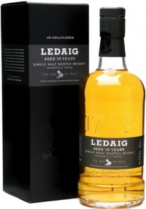 Whisky Ledaig Single Malt 10 Anni  0,70 lt.