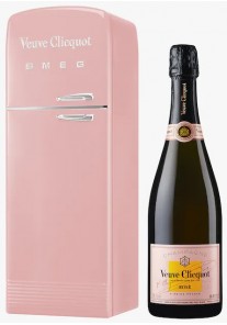 Champagne Veuve Clicquot Fridge Brut Rosè ( Frigo SMEG) 0,75