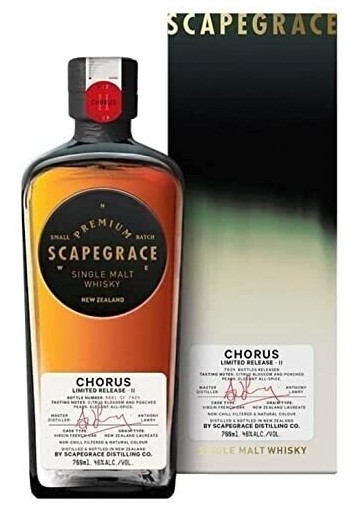 Whisky Scapegrace Chorus Limited Release - II Single Malt 0,70 lt.