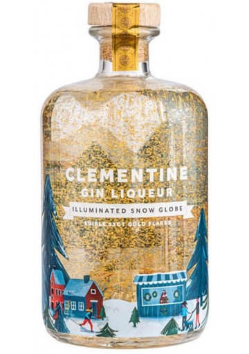 Gin Clementine Illuminated Snow Globe 0,70 lt.