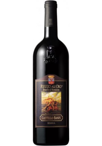 Brunello di Montalcino Banfi Riserva Poggio all\'Oro 2016 in cassetta legno 0,75 lt.