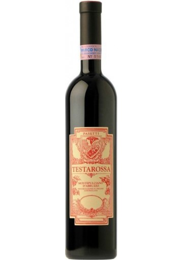 Montepulciano D\'Abruzzo Testarossa Riserva Pasetti 2021  0,75 lt.