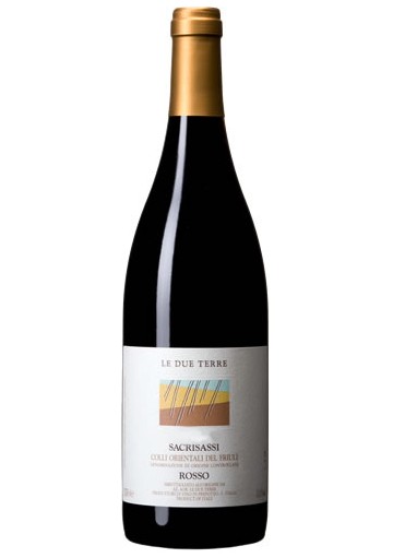 Sacrisassi le Due Terre rosso 2017 0,75 lt.