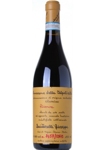 Amarone della Valpolicella classico Riserva Quintarelli 2015  0,75 lt