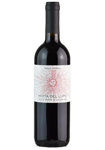 Cacc\'e mmitte di Lucera Motta Del Lupo Paolo Petrilli 2022  0,75 lt.