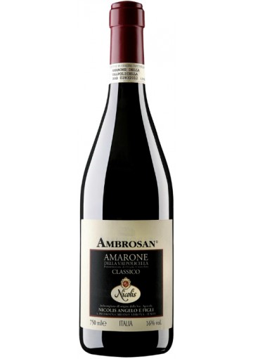 Amarone della Valpolicella Nicolis Ambrosan Riserva  2017  0,75 lt.
