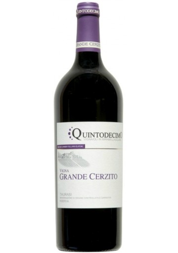 Taurasi Quintodecimo Vigna Grande Cerzito  2021   0,75 lt.
