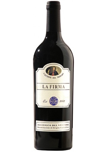 Aglianico del Vulture Cantine Notaio La Firma 2019  0,75 lt.