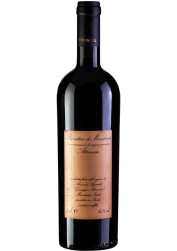 Primitivo di Manduria Attanasio 2017 0,75 lt.