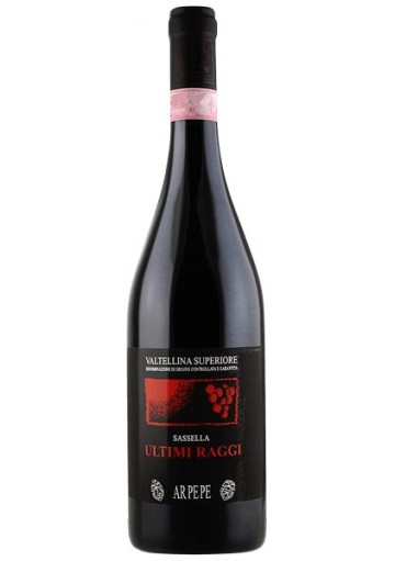 Sassella Ultimi Raggi riserva Arpepe 2018  0,75 lt.