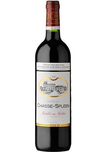 Chateau Chasse-Spleen Moulis en Medoc 2021 0,75 lt.