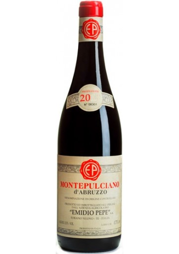 Montepulciano d\'Abruzzo Emidio Pepe 2020   0,75 lt.