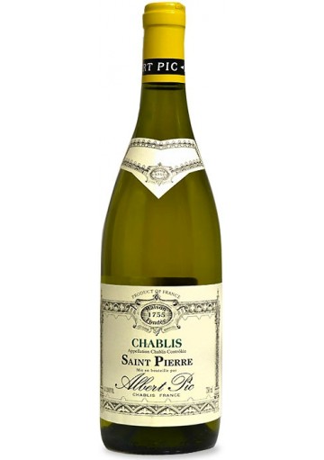 Chablis Saint Pierre Albert Pic  2024 0,75 lt.