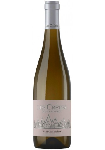 Pinot Grigio Brulant Les Cretes 2024 0,75 lt.