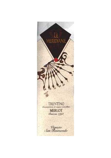 Merlot Le Meridiane Vigneto San Raimondo Ris. 1997 0,75 lt.