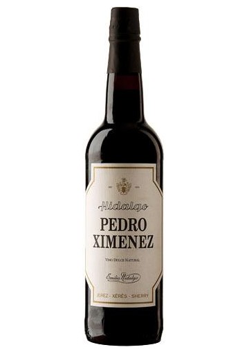 Sherry Hidalgo Pedro Ximenez (liquoroso)  0,75 lt.