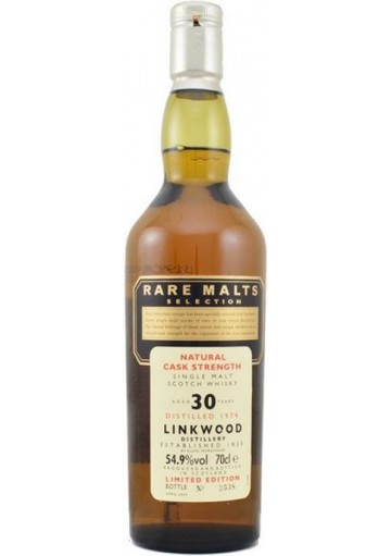 Whisky Linkwood Rare Malt 30 anni 1974 0,70 lt.