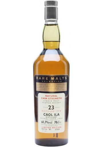 Whisky Caol Ila Single Malt 23 anni Cask 1978 0,70 lt.