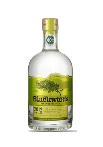 Gin BlackWood\'s 40°  0,70 lt.