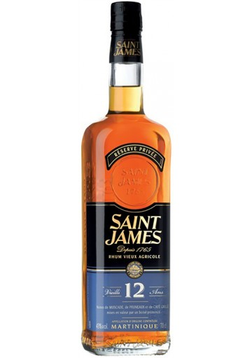 Rum Saint James 12 anni  0,70 lt.
