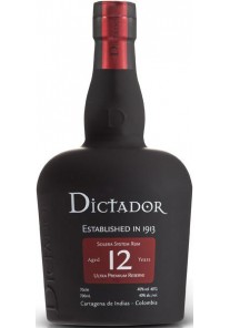 Rum Dictador 12 anni  0,70 lt.