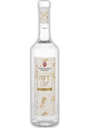 Grappa Prime Uve 25° Anniversario Bonaventura Maschio 0,70 lt.