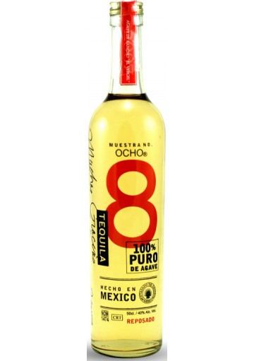 Tequila Reposado Ocho 8 0,50 lt
