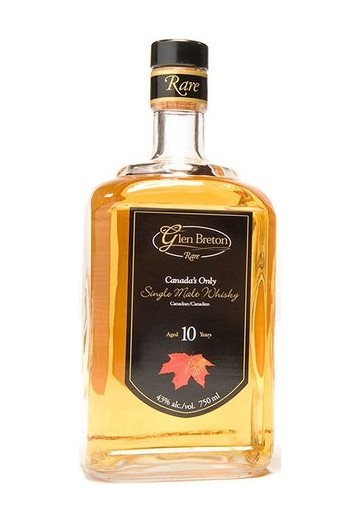 Whisky Glen Breton Single Malt 10 anni  0,70 lt.