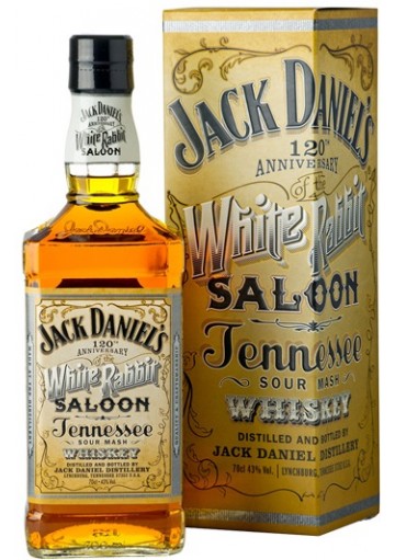 Whisky Jack Daniel\'s White Rabbit Saloon  0,75 lt.