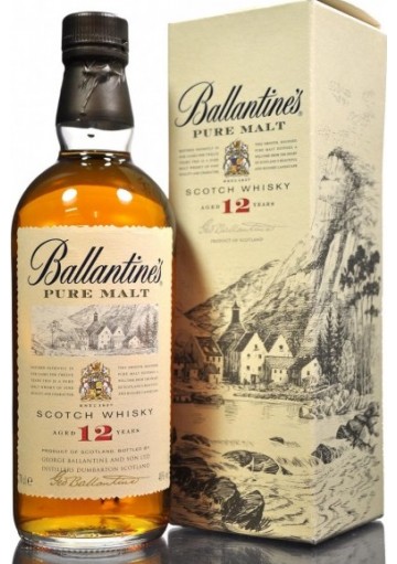 Whisky Ballantine\'s Pure Malt 12 anni  0,70 lt.