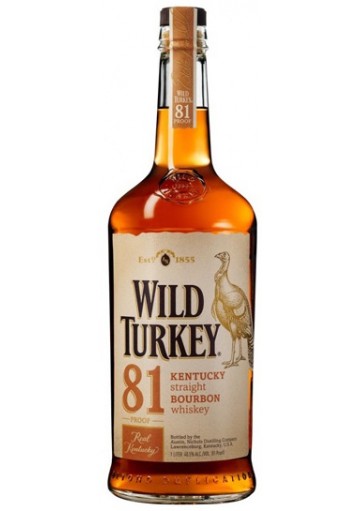 Whisky Wild Turkey 81 Proof  0,75 lt.