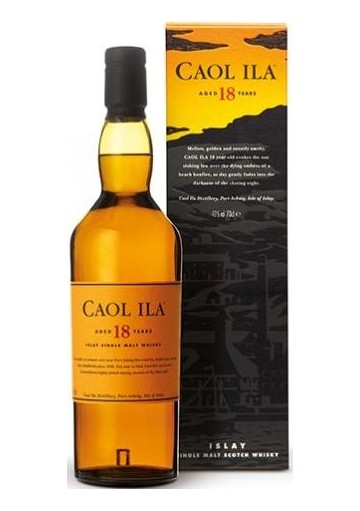 Whisky Caol Ila Single Malt 18 anni 0,70 lt.