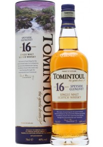 Whisky Tomintoul Single Malt 16 anni  0,70 lt.