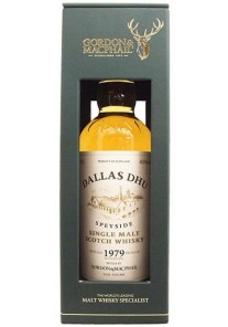 Whisky Dallas Dhu Single Malt  1979 Gordon & Macphail Distillery 0,70 lt.
