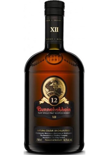 Whisky Bunnahabhain Single Malt 12 anni 0,70 lt.