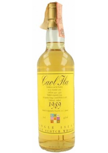 Whisky Caol Ila 1989 0,75 lt.