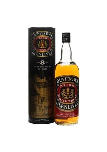 Whisky Dufftown Pure Malt 8 Anni Glenlivet 0,70 lt,