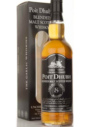 Whisky Poit Dhubh Single Malt  8 anni  0,70 lt.