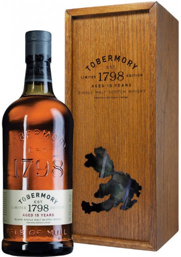 Whisky Tobermory Single Malt 15 anni 0,75 lt.