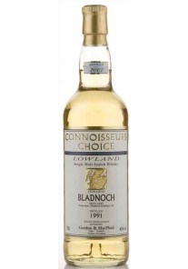 Whisky Connoisseurs Choice  Bladnoch Gordon & Macphail 1991 0,70 lt.