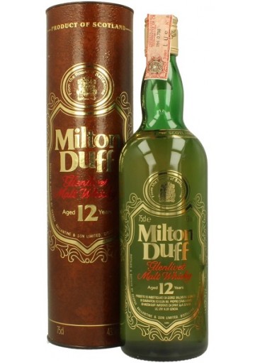 Whisky MiltonDuff 12 anni  0,70 lt.