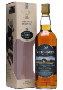 Whisky MiltonDuff 1968 Gordon & Macphail 0,70 lt.