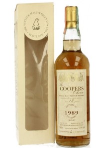 Whisky The Coopers Choice  Mortlach 1989 0,70 lt.