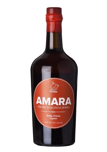 Amaro D\'Arancia Rossa  Amara 0,50 lt.